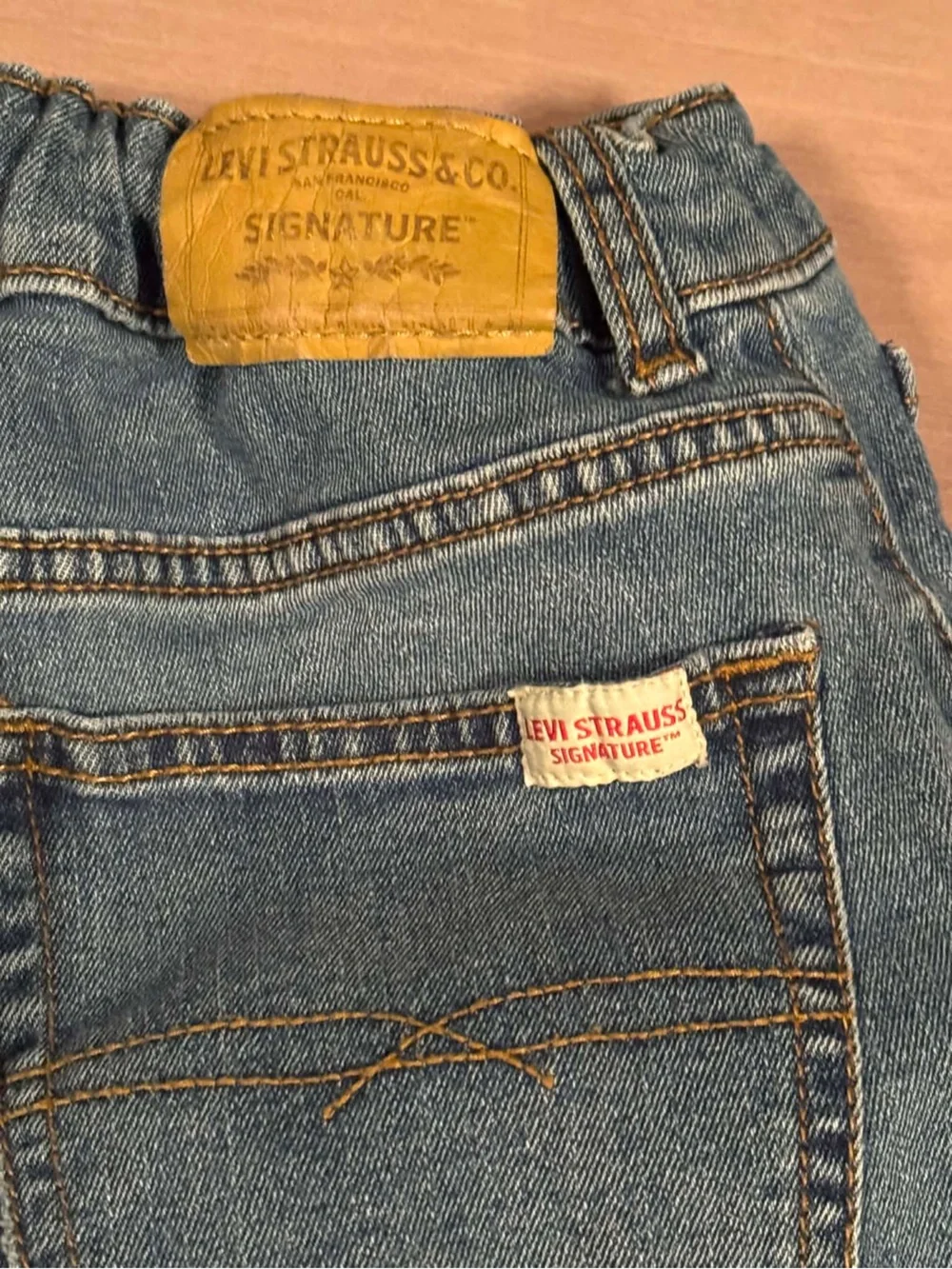 Levi's Kids Blue Straight-Leg Denim Jeans boys size 10
